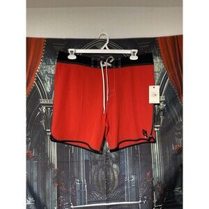 Quicksilver Board shorts Men’s Size 36 Red Brand New